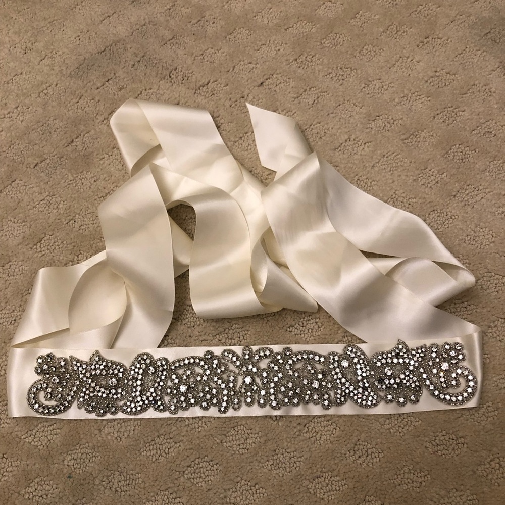 David’s Bridal Embellished Wedding Dress Sash